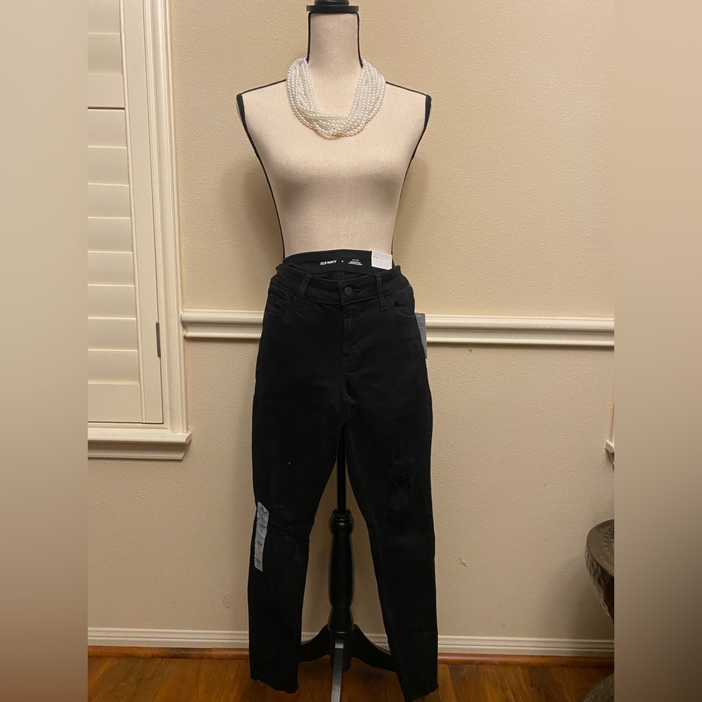 Black old navy jeans size2
